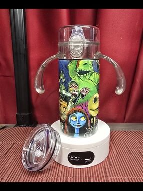 A Nightmare Before Christmas Sippy Cup Tumbler 12oz